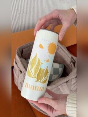 Tummii Growing Together Tum to Mom "Mama" 20oz Tumbler, NWT